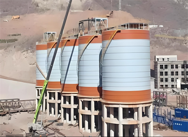 灵宝高架钢板仓