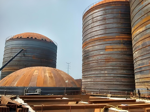 灵宝焦粉钢板仓